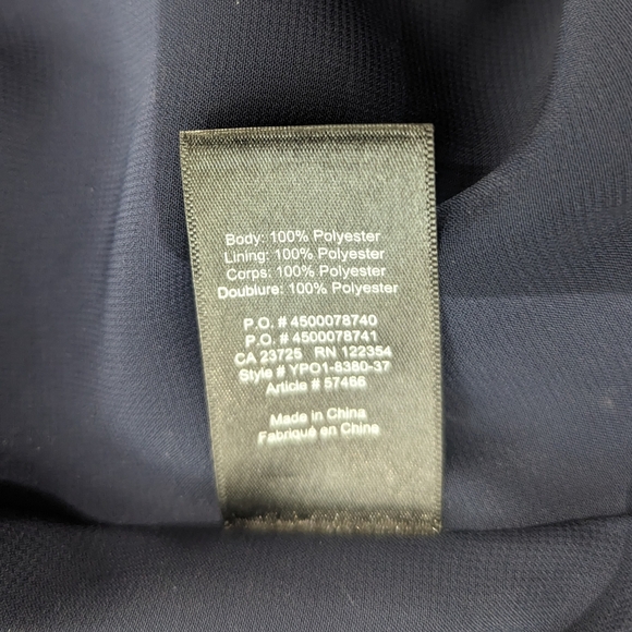 Aritzia Babaton Casimir dress - Navy Blue - size small - Picture 10 of 10